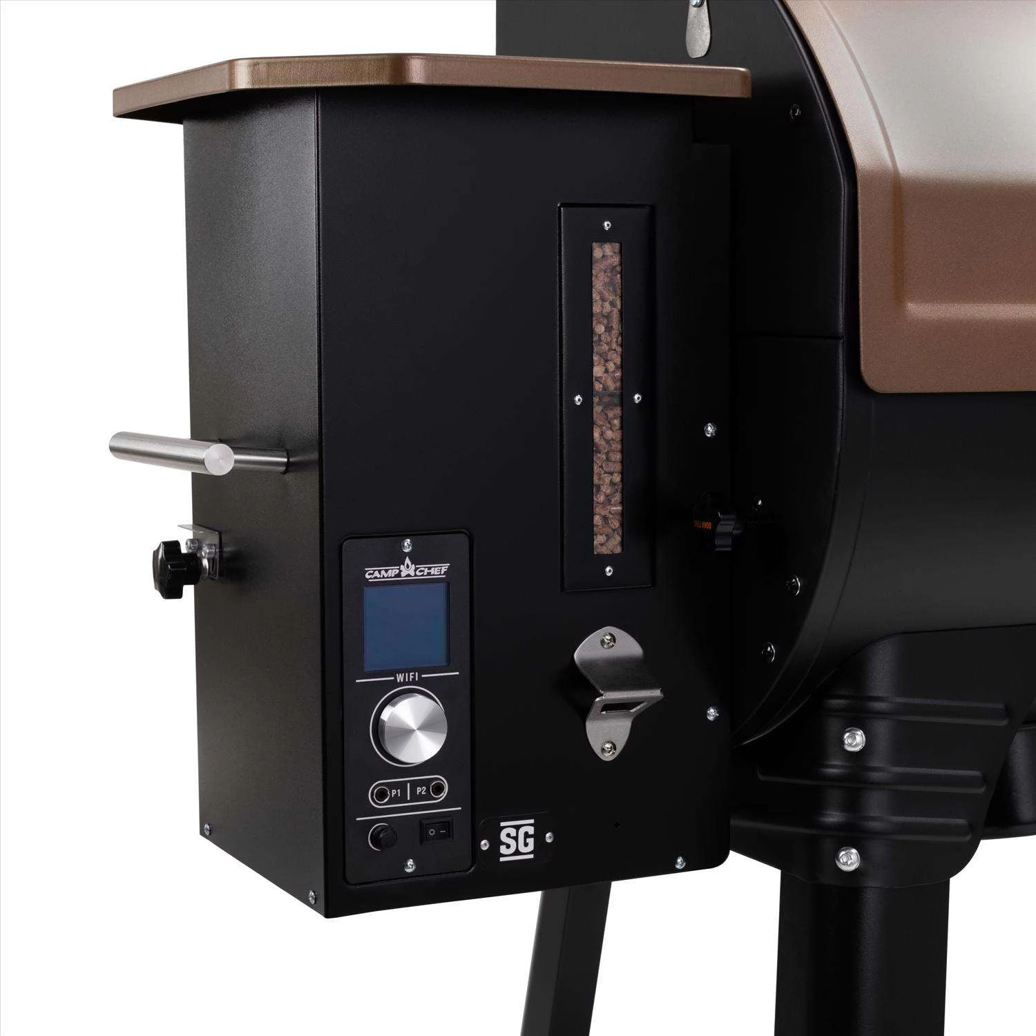 Camp Chef SmokePro Wood Pellet Bluetooth And WiFi Grill And Smoker Bronze 5 Camp Chef SmokePro Wood Pellet Bluetooth And WiFi Grill And Smoker Bronze - Image 5