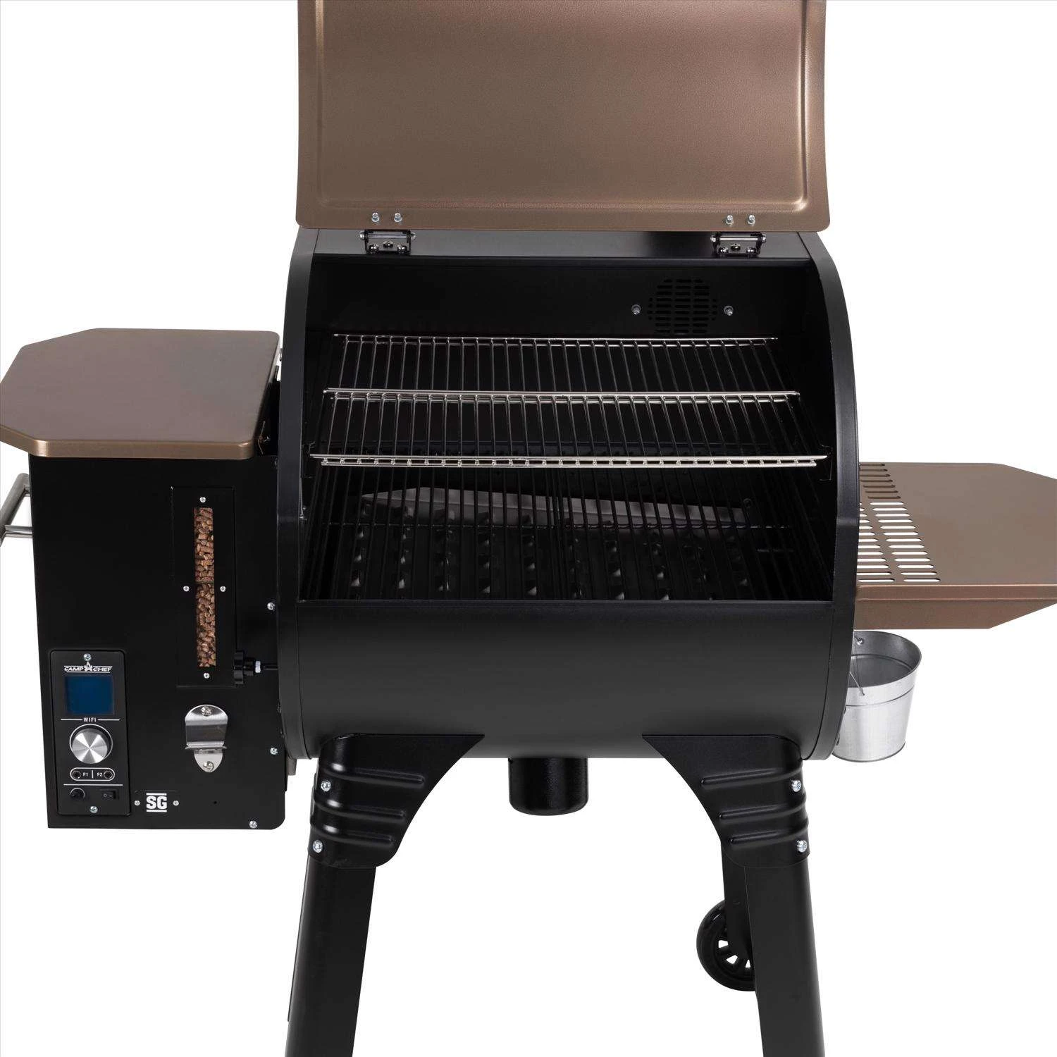 Camp Chef SmokePro Wood Pellet Bluetooth And WiFi Grill And Smoker Bronze 4 Camp Chef SmokePro Wood Pellet Bluetooth And WiFi Grill And Smoker Bronze - Image 4