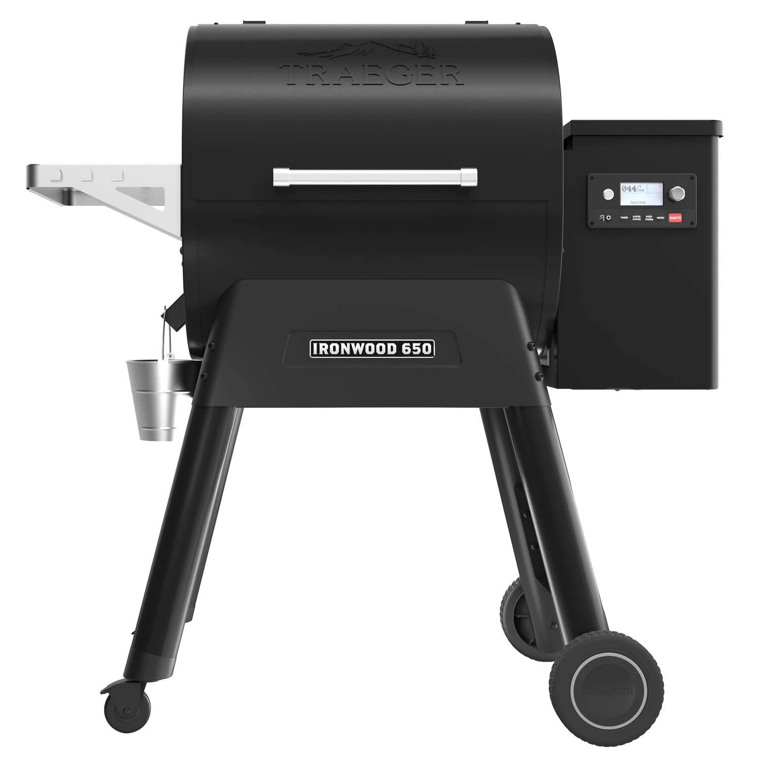 Traeger Ironwood 650 Wood Pellet WiFi Grill Black 2 Traeger Ironwood 650 Wood Pellet WiFi Grill Black - Image 2