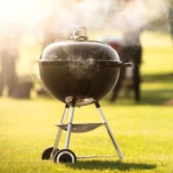Weber 22 In. Original Kettle Charcoal Grill Black -The Grill Spot 8301c354 ebee 4cfd 85e1 80b467371819
