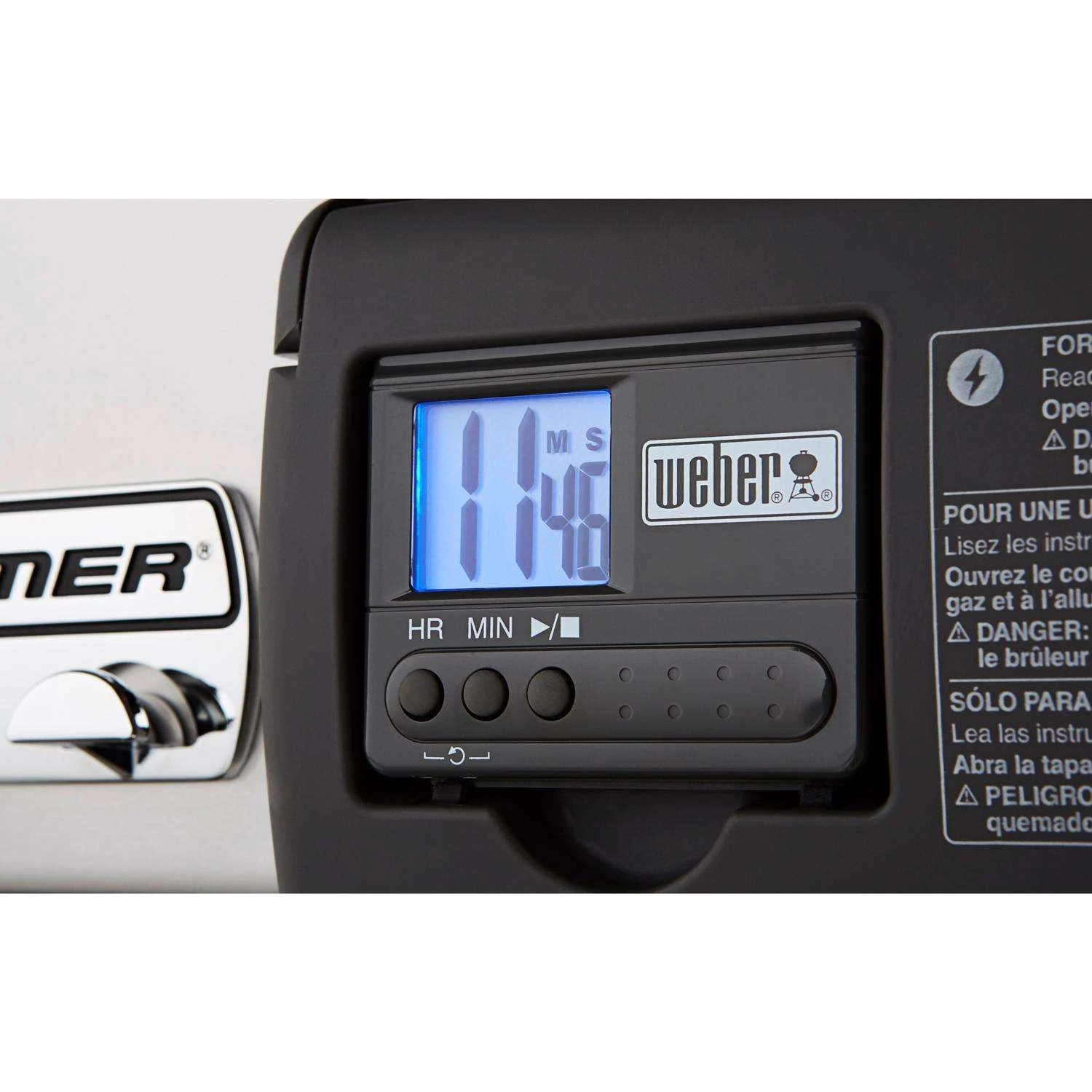 Weber 22 In. Performer Deluxe Charcoal Grill Crimson 5 Weber 22 In. Performer Deluxe Charcoal Grill Crimson - Image 5