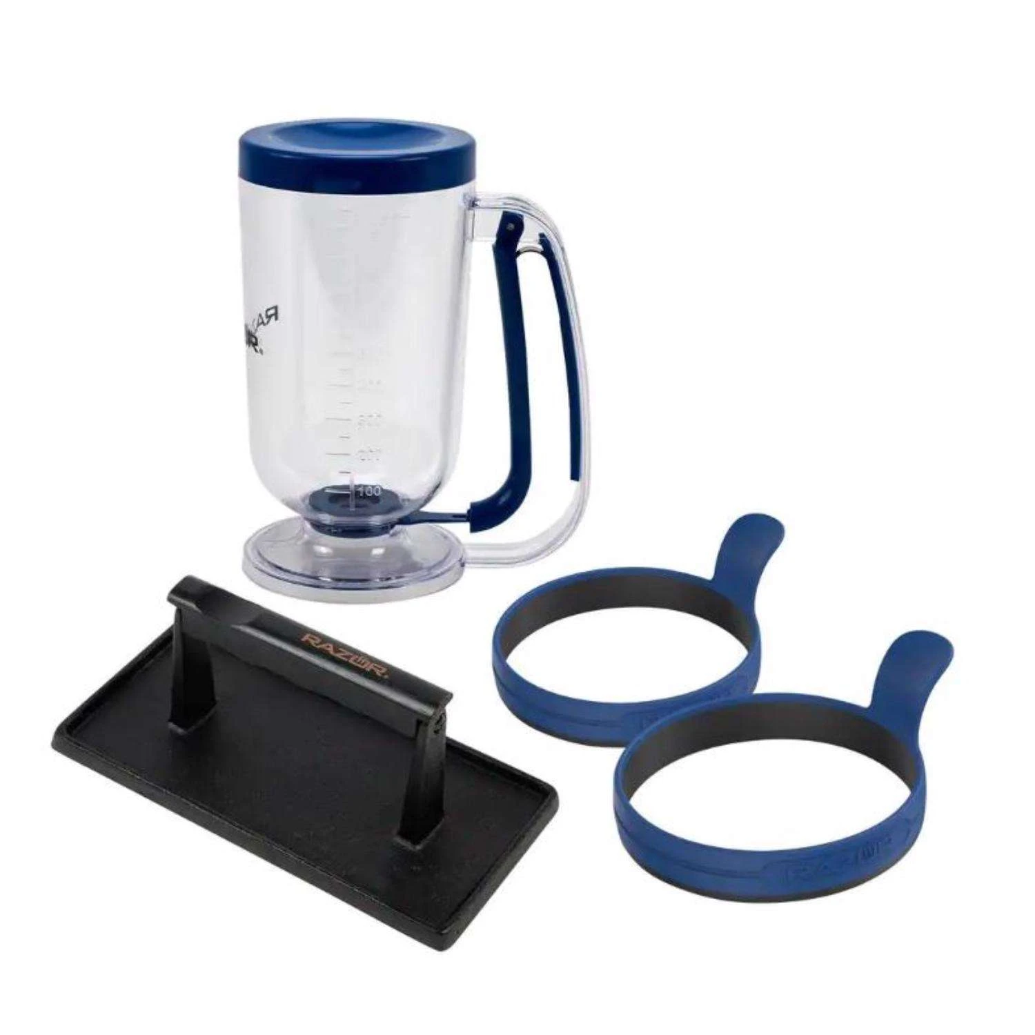 Razor Cast Iron/Silicone Breakfast Kit 5 Pc 1 Razor Cast Iron/Silicone Breakfast Kit 5 Pc