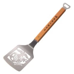 Sportula Military Stainless Steel Brown/Silver Grill Spatula 1 Pc