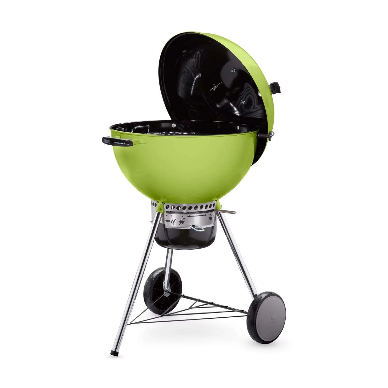 Weber 22 In. Master-Touch Charcoal Grill Spring Green 2 Weber 22 In. Master-Touch Charcoal Grill Spring Green - Image 2