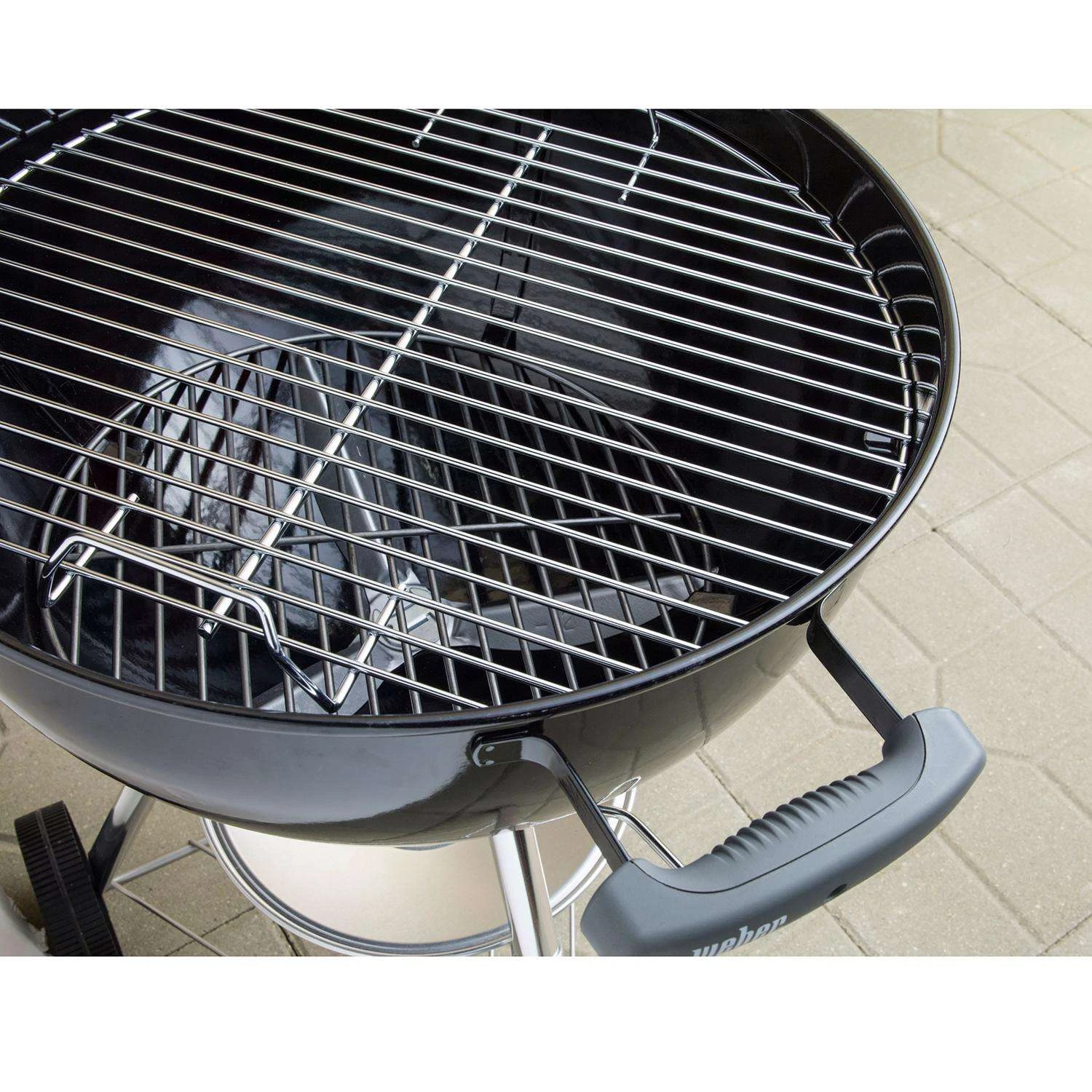 Weber 18 In. Original Kettle Charcoal Grill Black 3 Weber 18 In. Original Kettle Charcoal Grill Black - Image 3