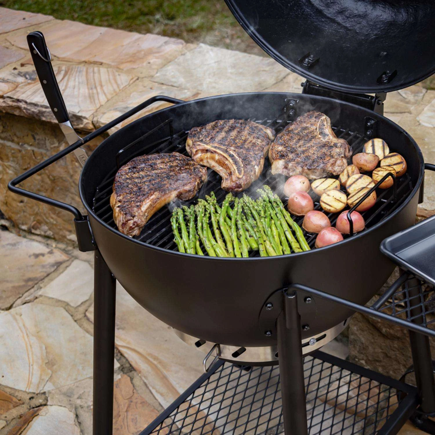 Char-Broil 21.5 In. Blackjack Charcoal Grill Black 5 Char-Broil 21.5 In. Blackjack Charcoal Grill Black - Image 5