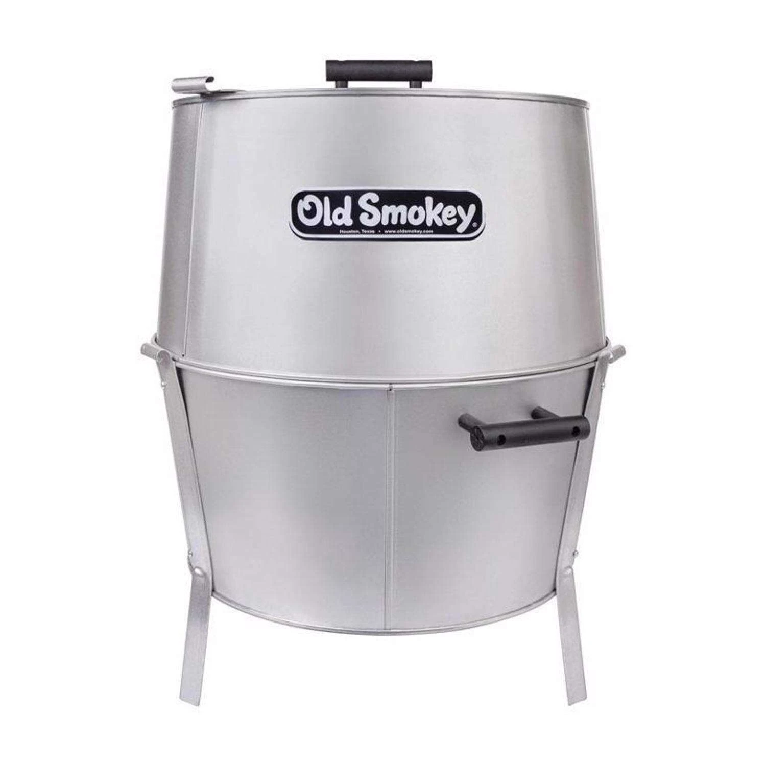 Old Smokey Products 21 In. Charcoal Grill Silver 1 Old Smokey Products 21 In. Charcoal Grill Silver