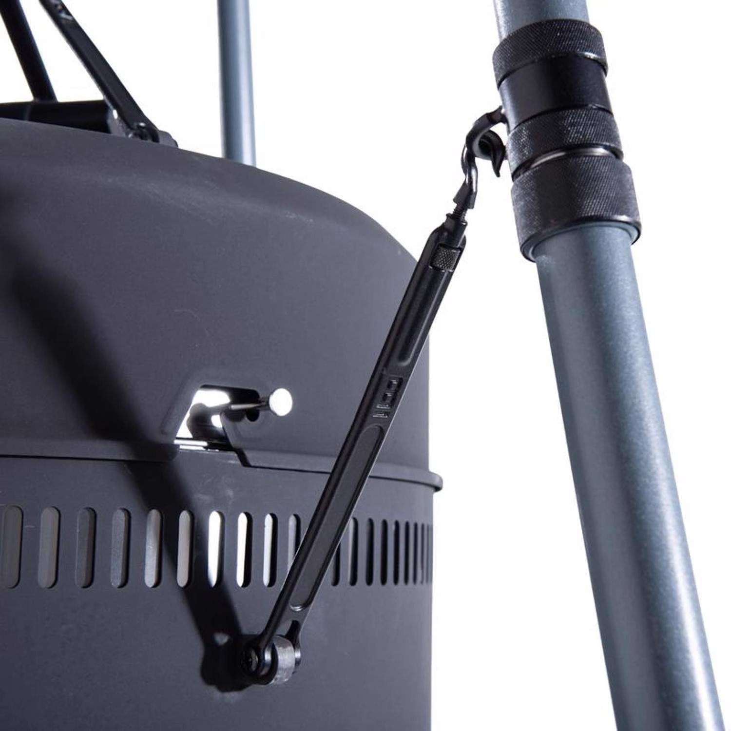 Burch Barrel 18 In. Charcoal/Wood Grill And Smoker Black 3 Burch Barrel 18 In. Charcoal/Wood Grill And Smoker Black - Image 3