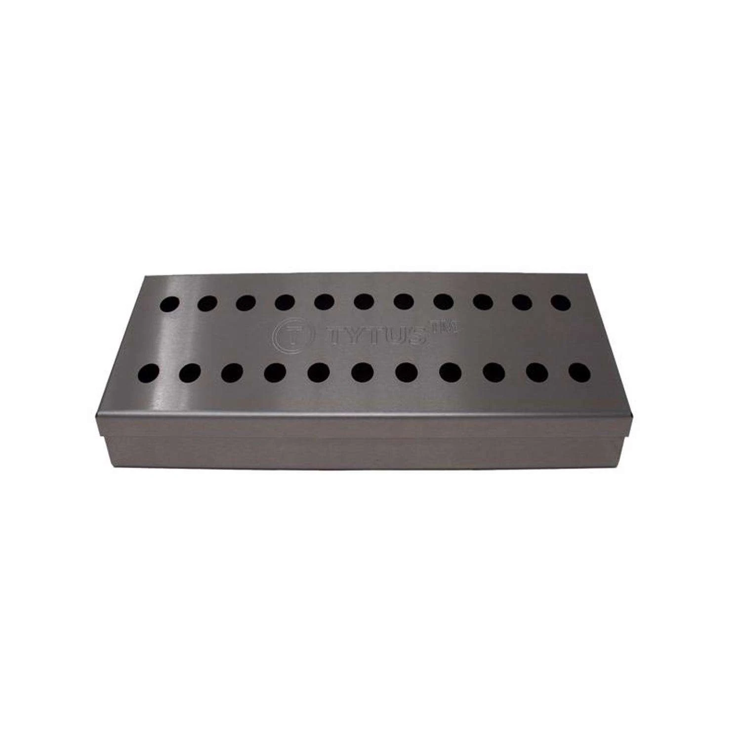 TYTUS Stainless Steel Smoker Box 12 In. L X 3 In. W 3 TYTUS Stainless Steel Smoker Box 12 In. L X 3 In. W - Image 3