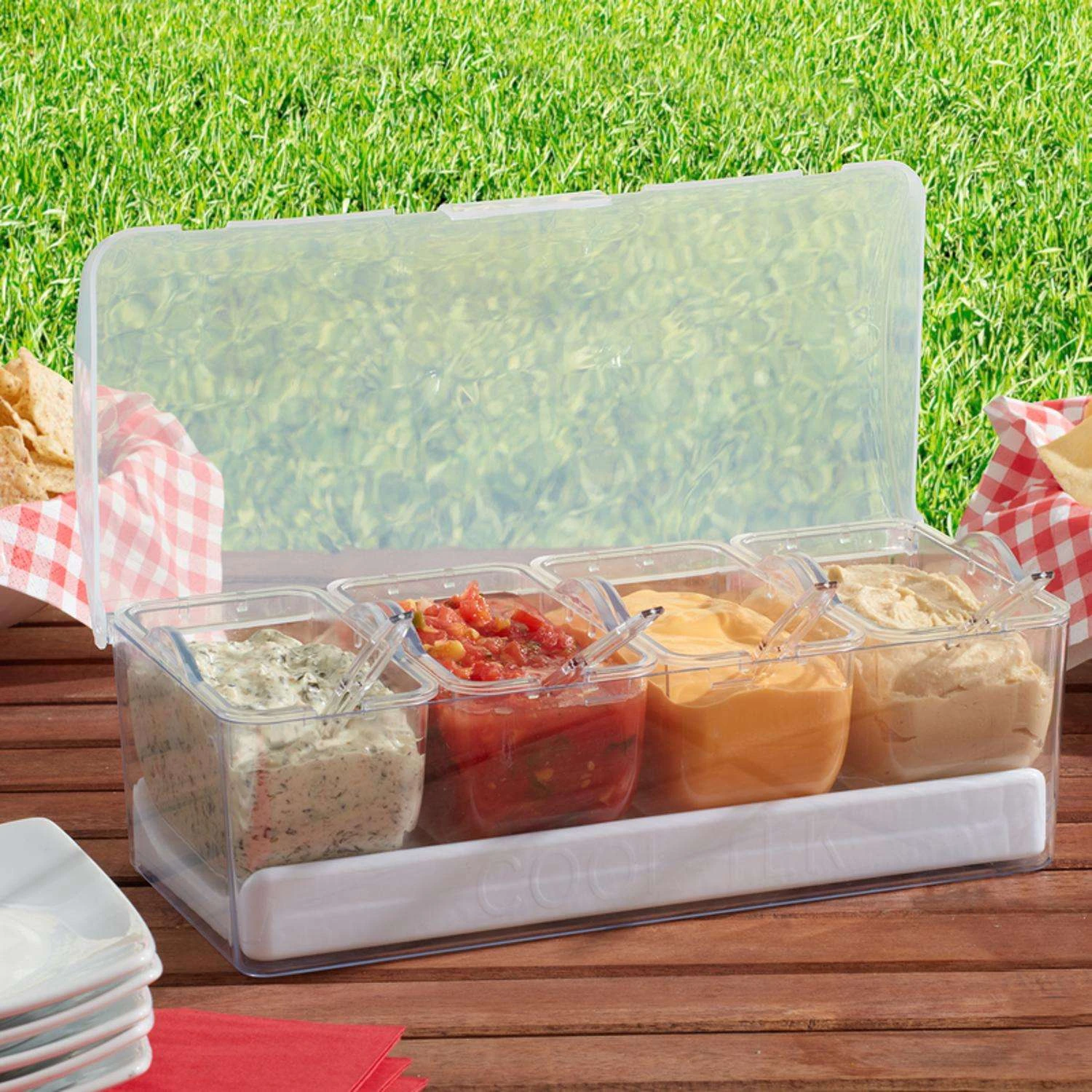 Mr. Bar-B-Q Cool Tek Plastic 12.2 In. L X 6 In. W 1 Pk 2 Mr. Bar-B-Q Cool Tek Plastic 12.2 In. L X 6 In. W 1 Pk - Image 2