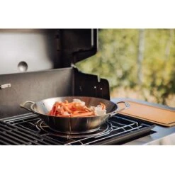 Weber Crafted Stainless Steel Grill Wok 19 In. W -The Grill Spot 93967c98 1c81 4db2 9f84 86dad92bd1b8