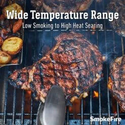 Weber SmokeFire EX6 2nd Gen Wood Pellet WiFi Grill Black -The Grill Spot 93c05b5d e3f2 4c78 aa5a 203ac31f1364