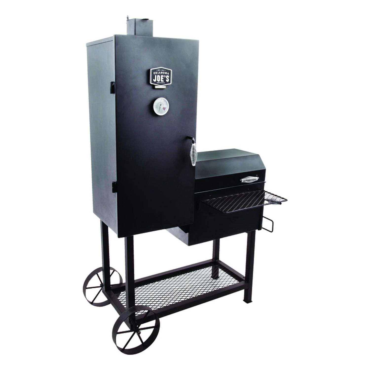 Oklahoma Joe's Bandera Charcoal Vertical Smoker Black 1 Oklahoma Joe's Bandera Charcoal Vertical Smoker Black