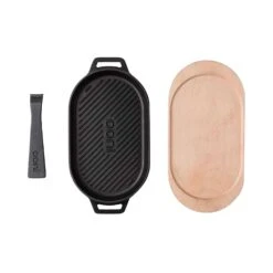 Ooni Cast Iron Grizzler Pan 12.2 In. L X 6.3 In. W 1 Pk 10 Ooni Cast Iron Grizzler Pan 12.2 In. L X 6.3 In. W 1 Pk -The Grill Spot 98219e33 03dc 41a7 a24f 6b2d346742be