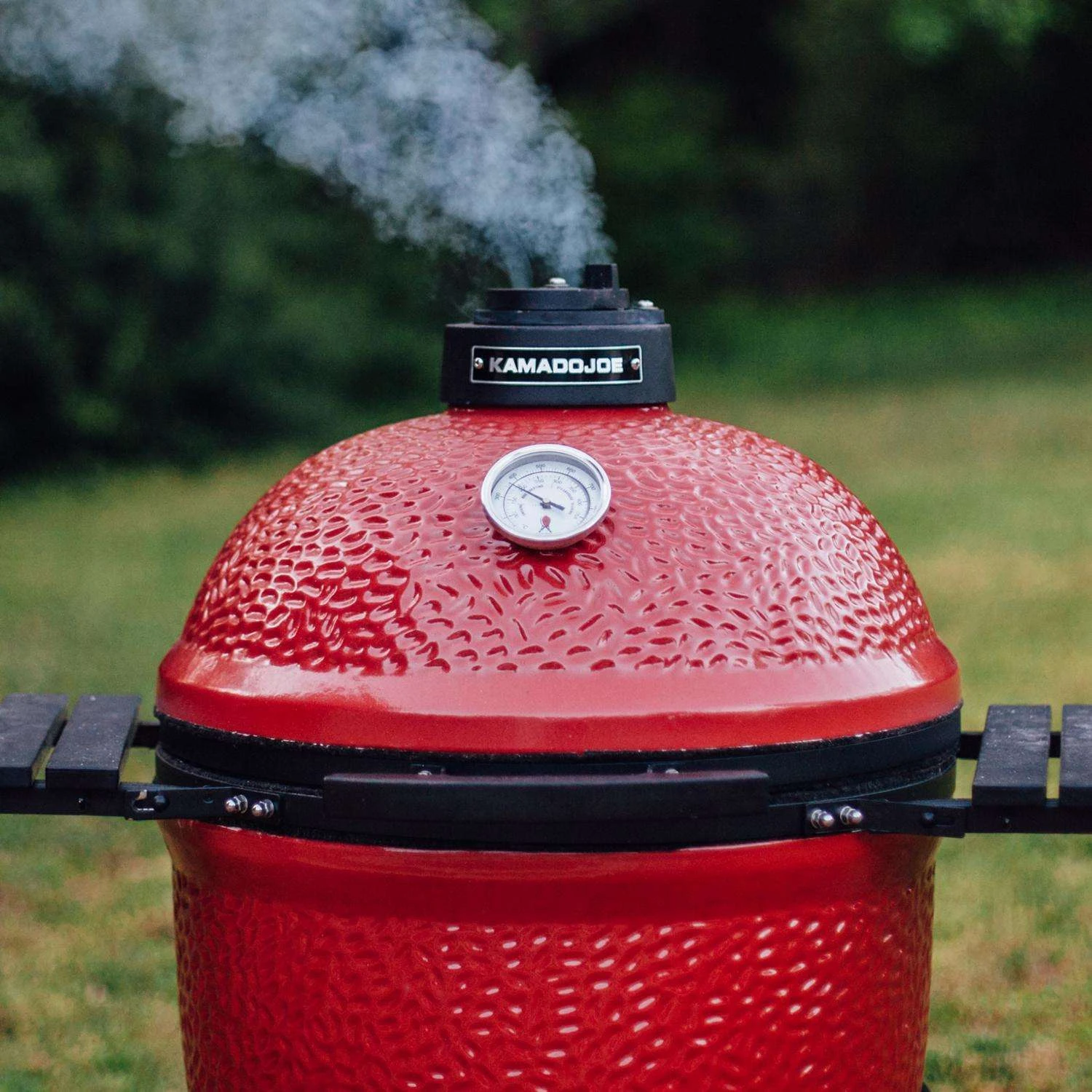Kamado Joe 18 In. Classic I Charcoal Kamado Grill And Smoker Red 9 Kamado Joe 18 In. Classic I Charcoal Kamado Grill And Smoker Red - Image 9