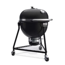 Weber 24 In. Summit E6 Charcoal Kamado Grill And Smoker Black