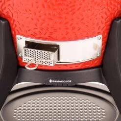 Kamado Joe 18 In. Classic III Charcoal Kamado Grill And Smoker Black/Red -The Grill Spot 9bdbcd06 569f 4b26 9c1d 9ba8e1545ee9