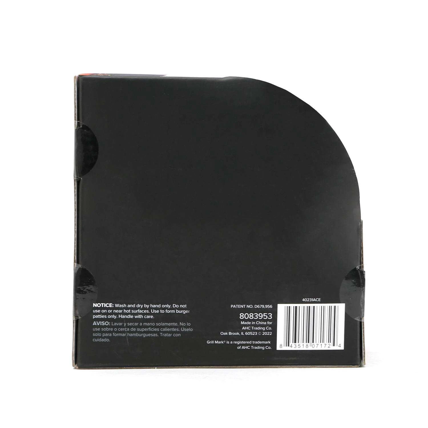 Grill Mark Plastic Burger Press 7 Grill Mark Plastic Burger Press - Image 7