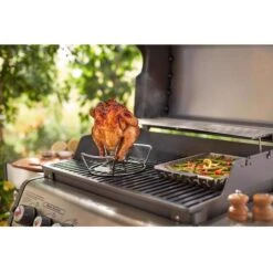 Weber Steel Poultry Roaster 9.3 In. L X 6.2 In. W 1 Pk 9 Weber Steel Poultry Roaster 9.3 In. L X 6.2 In. W 1 Pk -The Grill Spot 9dcdd12c 89c0 4466 8963 3848d5830775