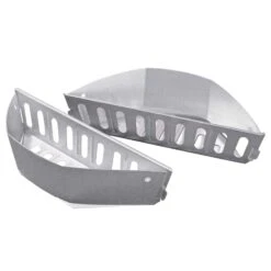 Weber Aluminum/Steel Briquette Holder 14.2 In. L X 3.6 In. W For Weber