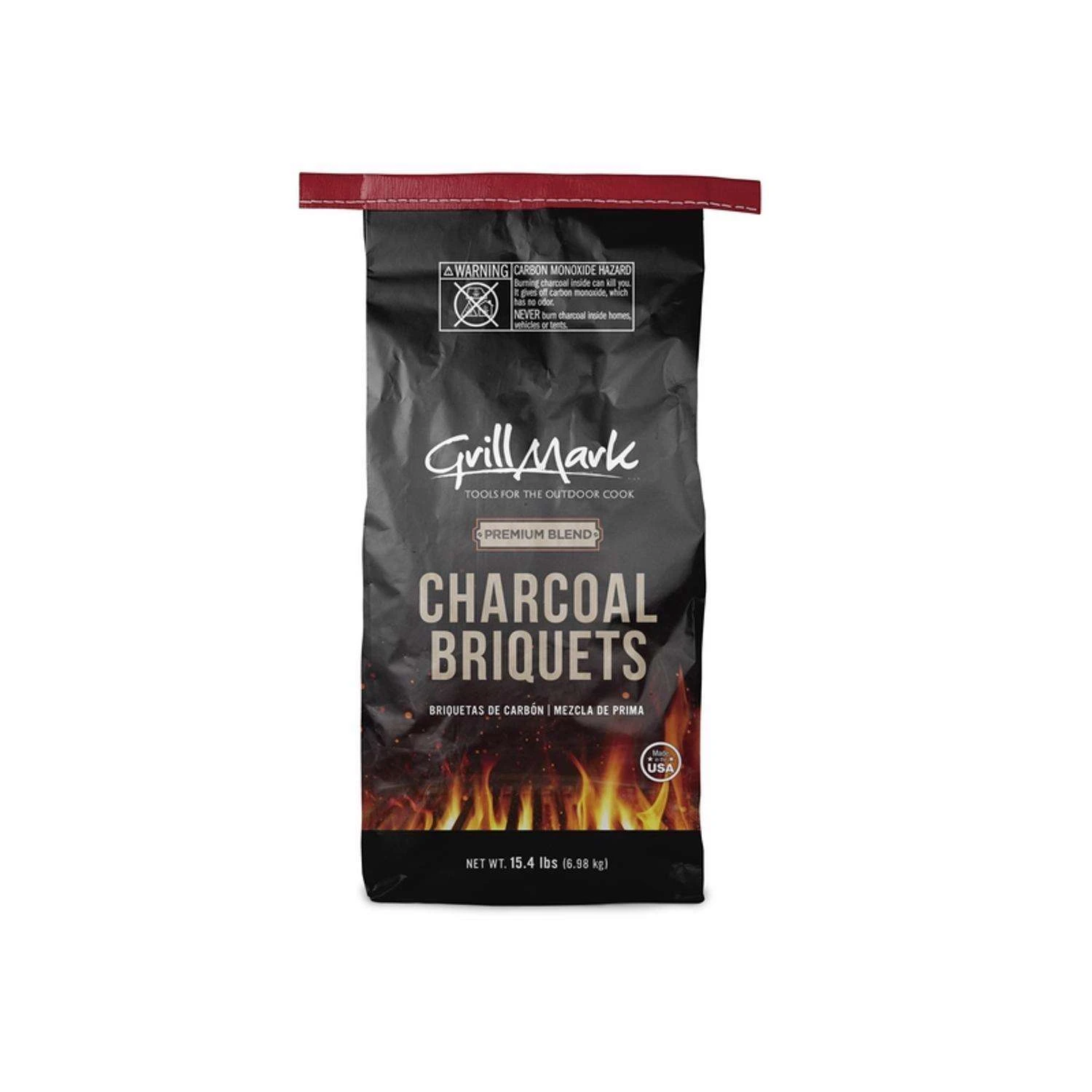 Grill Mark Premium Blend Charcoal Briquettes 15.4 Lb 1 Grill Mark Premium Blend Charcoal Briquettes 15.4 Lb
