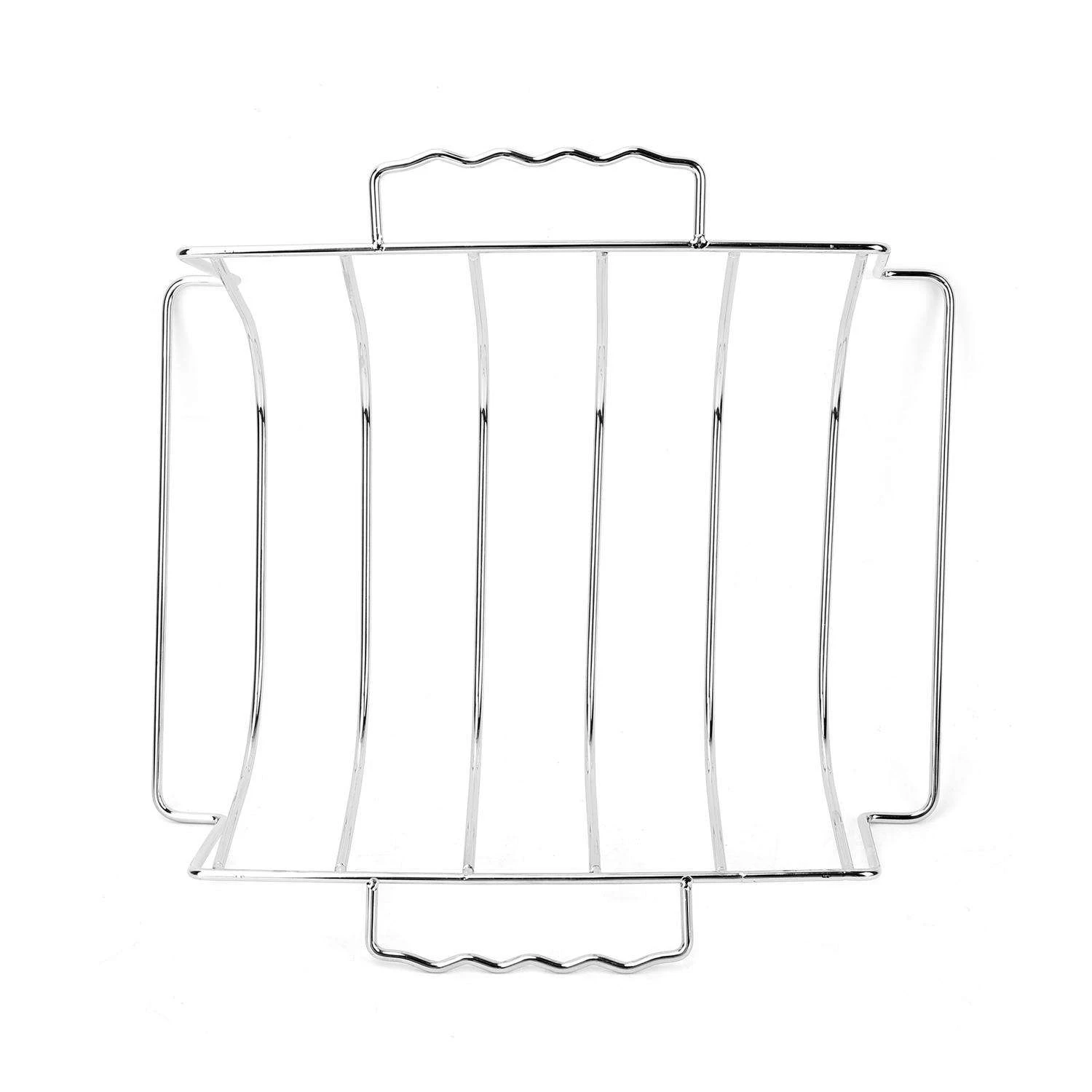 Grill Mark Steel Rib And Roast Rack 10 In. L X 4.75 In. W 1 Pk 4 Grill Mark Steel Rib And Roast Rack 10 In. L X 4.75 In. W 1 Pk - Image 4