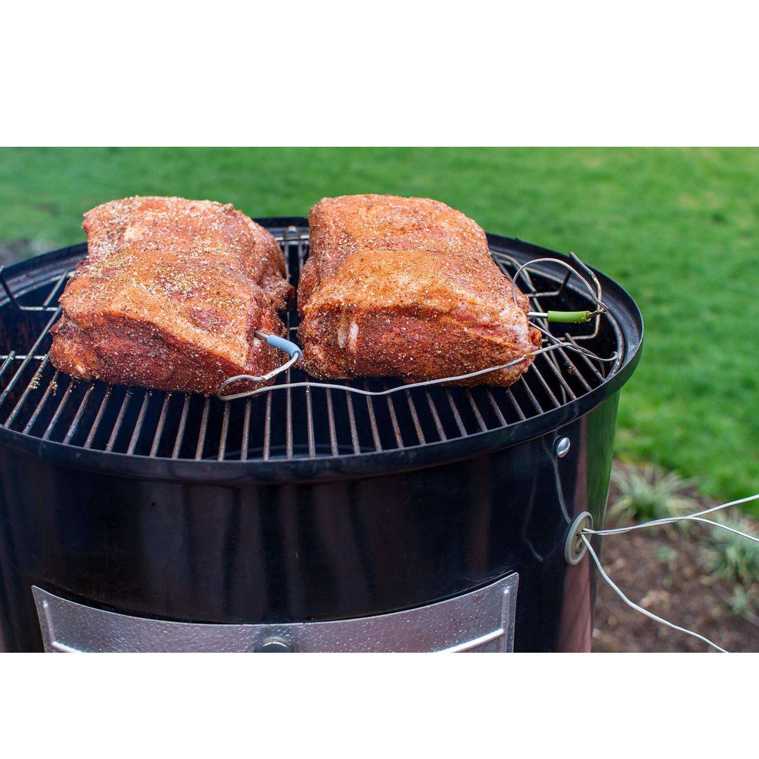 Weber Smokey Mountain Charcoal/Wood Bullet Smoker Black 2 Weber Smokey Mountain Charcoal/Wood Bullet Smoker Black - Image 2
