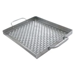 GrillPro Stainless Steel Grill Topper 16 In. L X 11 In. W 1 Pk