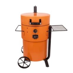 Oklahoma Joe's 21 In. Bronco Pro Charcoal Grill And Smoker Orange