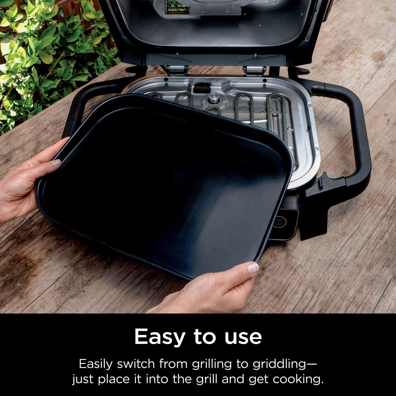 Ninja Woodfire Ceramic Grill Top Griddle 15 In. L X 11 In. W 1 Pk 5 Ninja Woodfire Ceramic Grill Top Griddle 15 In. L X 11 In. W 1 Pk - Image 5