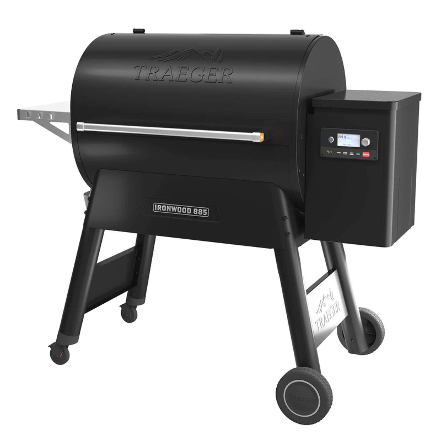 Traeger Ironwood 885 Wood Pellet WiFi Grill And Smoker Black 1 Traeger Ironwood 885 Wood Pellet WiFi Grill And Smoker Black