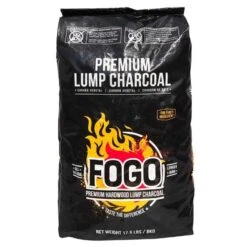 FOGO Premium (Black Bag) All Natural Lump Charcoal 17.6 Lb