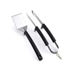 Grill Mark Stainless Steel Black/Silver Grill Tool Set 2 Pc 7 Grill Mark Stainless Steel Black/Silver Grill Tool Set 2 Pc -The Grill Spot c6b502ff 7ffd 4824 9d95 50d2d14ec851