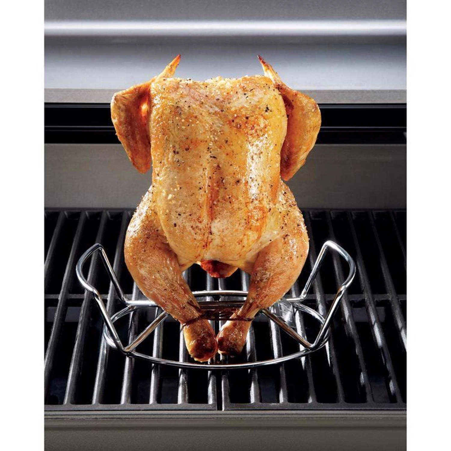 Weber Steel Poultry Roaster 9.3 In. L X 6.2 In. W 1 Pk 2 Weber Steel Poultry Roaster 9.3 In. L X 6.2 In. W 1 Pk - Image 2