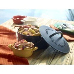 Big Green Egg Cast Iron Dutch Oven 5.5 Qt 1 Pk 5 Big Green Egg Cast Iron Dutch Oven 5.5 Qt 1 Pk -The Grill Spot ccb7d869 d3e0 4f08 b012 4dcff7788c09