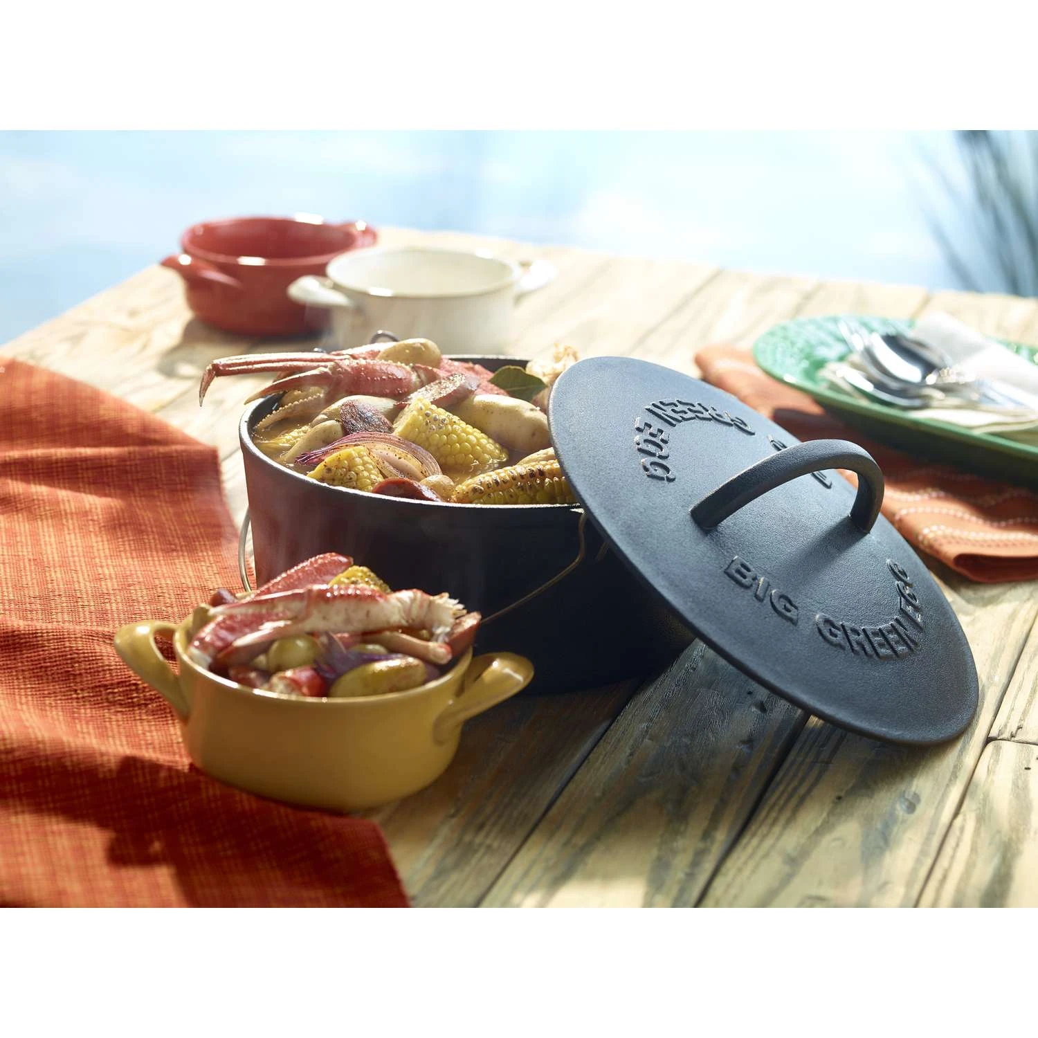 Big Green Egg Cast Iron Dutch Oven 5.5 Qt 1 Pk 3 Big Green Egg Cast Iron Dutch Oven 5.5 Qt 1 Pk - Image 3