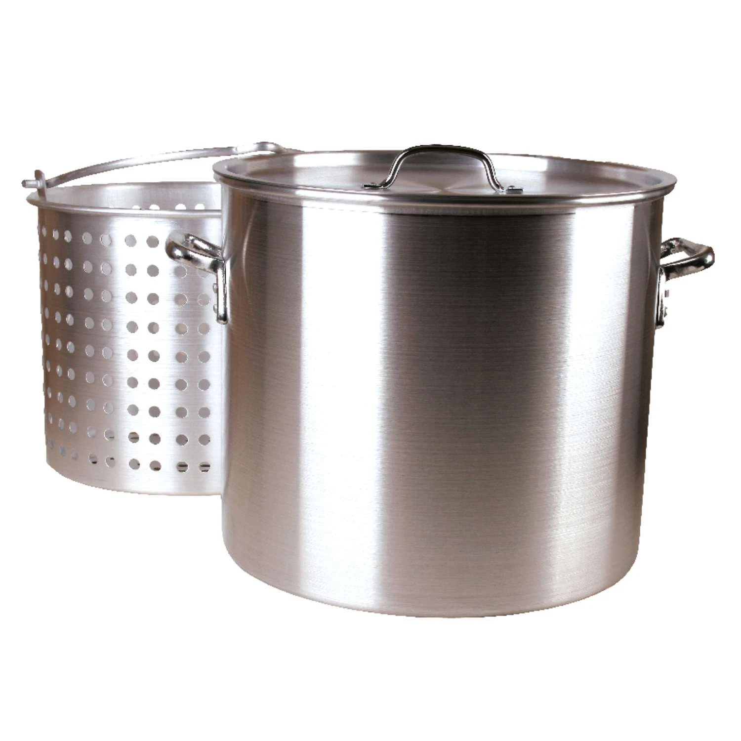 Fleur De Lis Aluminum Grill Stockpot With Basket 100 Qt 3 Pc 1 Fleur De Lis Aluminum Grill Stockpot With Basket 100 Qt 3 Pc