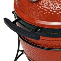 Kamado Joe 13.5 In. Joe Jr. Charcoal Kamado Grill And Smoker Red -The Grill Spot cfbf3761 dad0 46d1 97b6 a7b45493014b