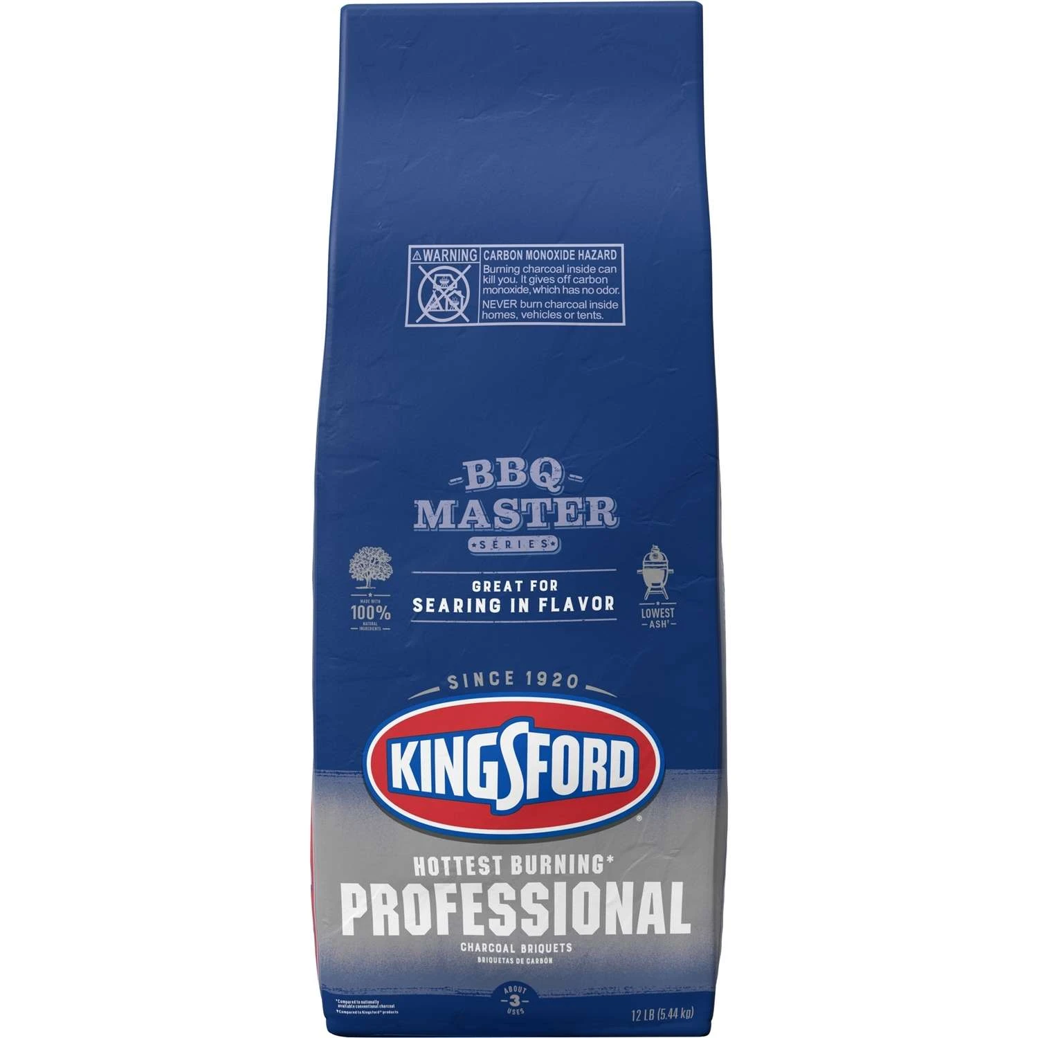 Kingsford Professional All Natural Charcoal Briquettes 12 Lb 1 Kingsford Professional All Natural Charcoal Briquettes 12 Lb