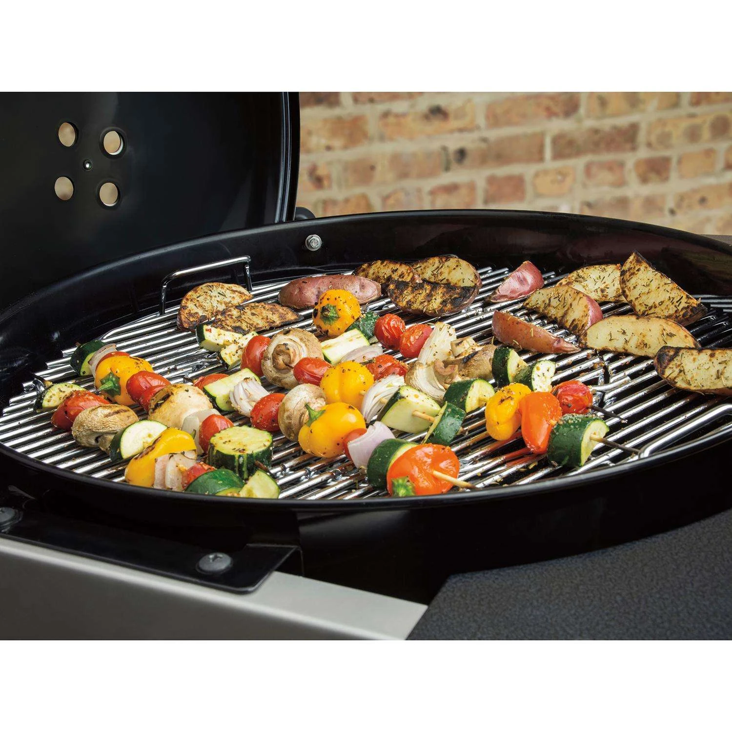 Weber 22 In. Performer Deluxe Charcoal Grill Black 8 Weber 22 In. Performer Deluxe Charcoal Grill Black - Image 8