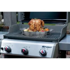 Weber Gourmet BBQ System Stainless Steel Poultry Roaster 15.9 In. L X 13 In. W 1 Pk -The Grill Spot d33fce00 28cf 4b28 b3b6 8aa6d95c4dc1