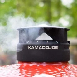 Kamado Joe 18 In. Classic Joe II Charcoal Kamado Grill And Smoker Red -The Grill Spot d428ec38 4a4a 4e92 89f6 f710884da374