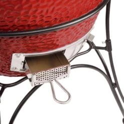 Kamado Joe 18 In. Classic Joe II Charcoal Kamado Grill And Smoker Red -The Grill Spot d4685a1e 8f77 4661 aa01 ce9e9e29ca42