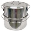 Bayou Classic Stainless Steel Grill Steamer 4 Gal 15.5 In. L X 15.5 In. W 1 Pk