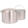 Bayou Classic Aluminum Grill Stockpot With Basket 24 Qt 13.38 In. L X 13.38 In. W 1 Pk
