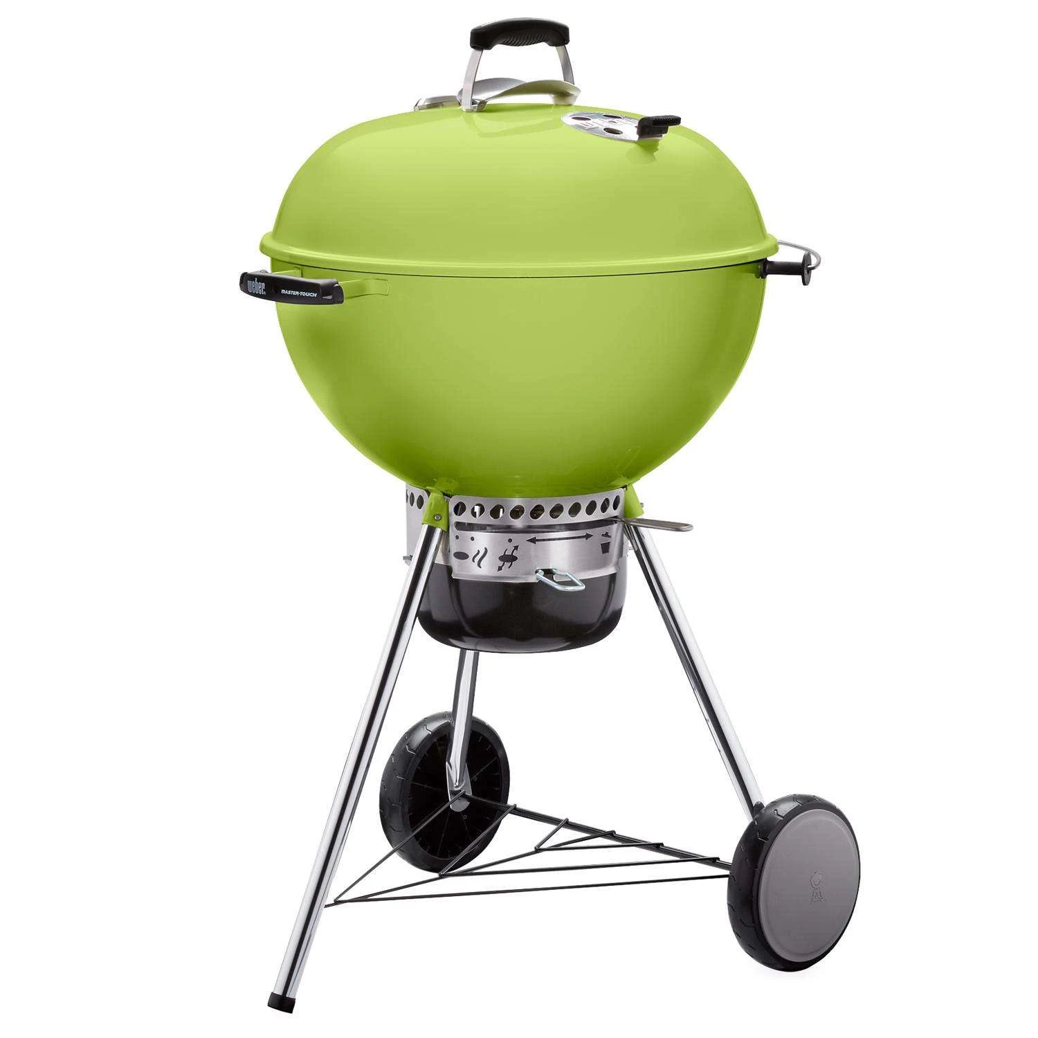 Weber 22 In. Master-Touch Charcoal Grill Spring Green 1 Weber 22 In. Master-Touch Charcoal Grill Spring Green