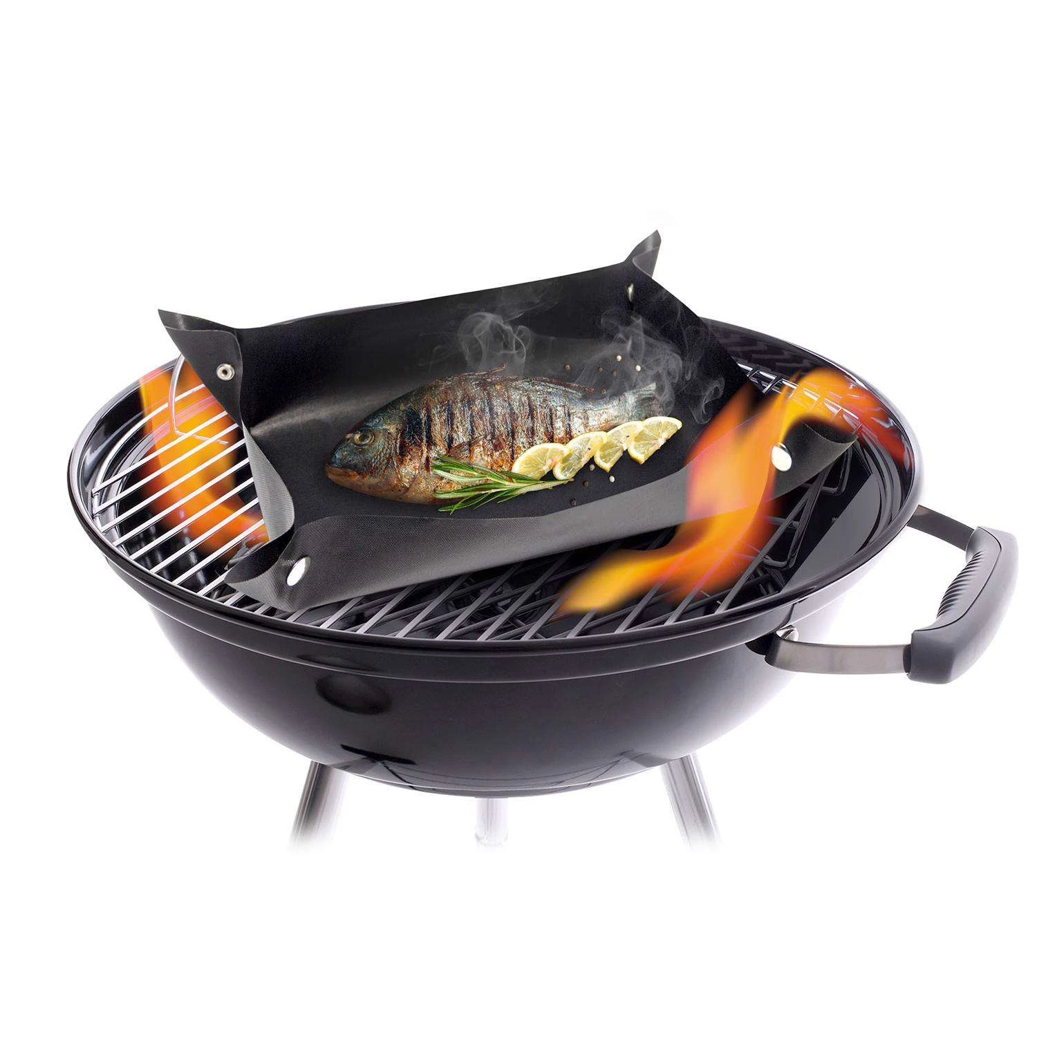 Grand Fusion Fiberglass Grill Cooking Mat 15.75 In. L X 11.8 In. W 1 Pk 5 Grand Fusion Fiberglass Grill Cooking Mat 15.75 In. L X 11.8 In. W 1 Pk - Image 5