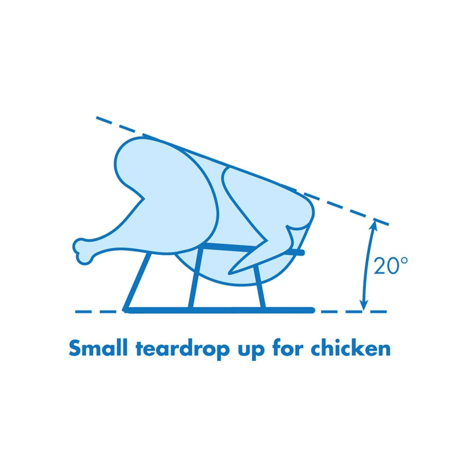 Topsy Turkey/Choice Chicken Stainless Steel Roasting Rack 20 Lb 9 In. L X 11 In. W 1 Pc 7 Topsy Turkey/Choice Chicken Stainless Steel Roasting Rack 20 Lb 9 In. L X 11 In. W 1 Pc - Image 7