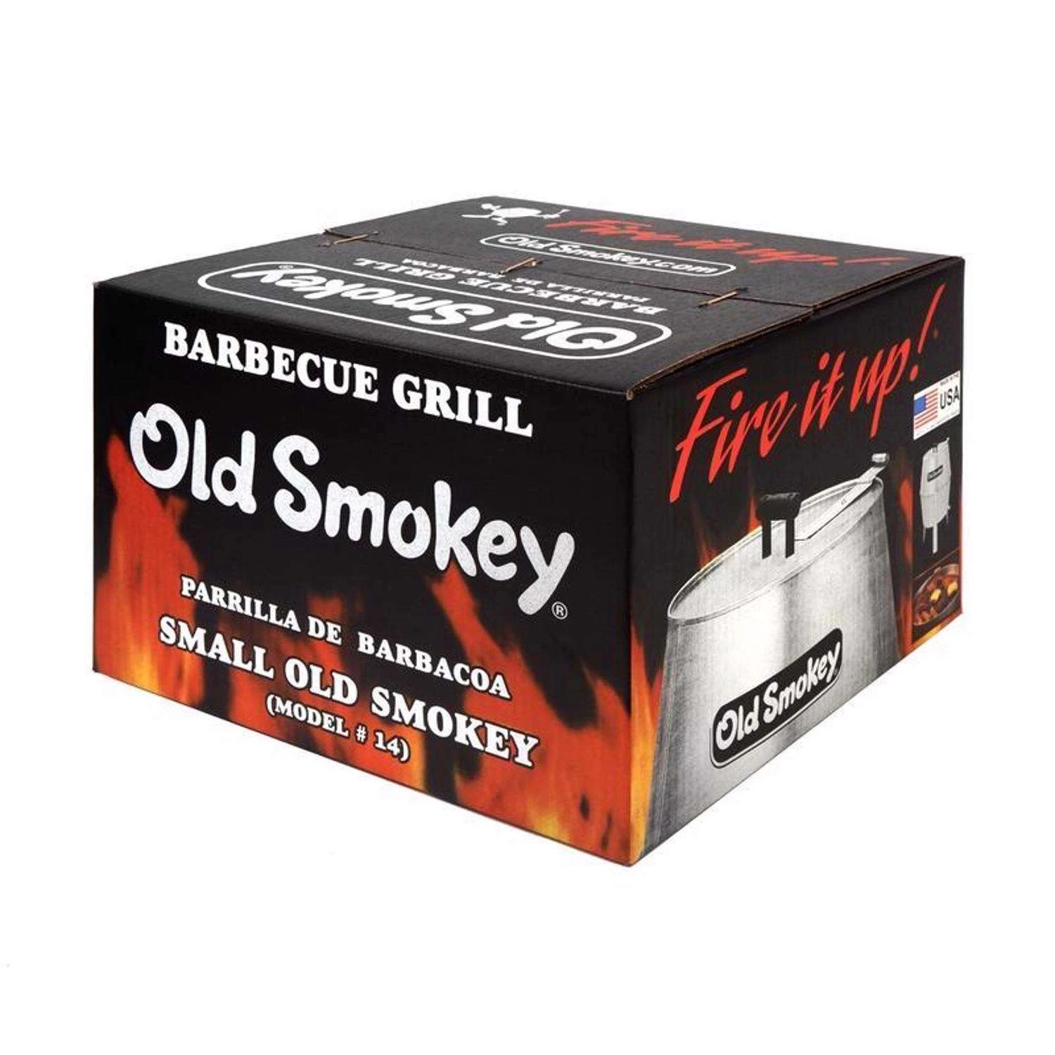 Old Smokey Products 21 In. Charcoal Grill Silver 5 Old Smokey Products 21 In. Charcoal Grill Silver - Image 5