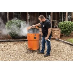 Oklahoma Joe's 21 In. Bronco Pro Charcoal Grill And Smoker Orange 11 Oklahoma Joe's 21 In. Bronco Pro Charcoal Grill And Smoker Orange -The Grill Spot e78c71ee bba7 4222 b540 e5a4b72fab56
